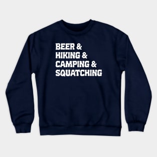 Things To Do in the Pacific Northwest Crewneck Sweatshirt